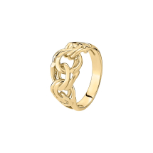Ring. bismark forgyldt 925