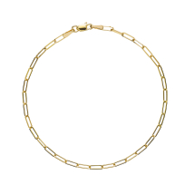 Armbånd aflange led 18,5 cm 375