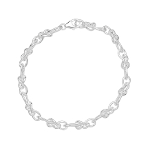 Armbånd knude 5mm 20cm 925
