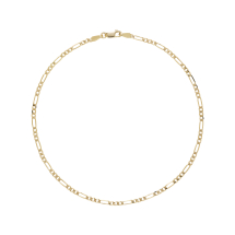 Figaro ankelkæde 2,1 mm 25cm 375