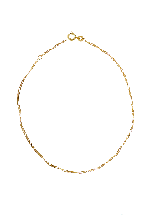Singapore ankelkæde 1,4mm 23-25cm 333