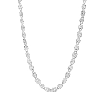 Collier knude 9mm 45cm 925