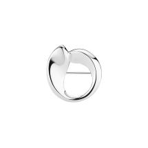 Broche med 2 blade 26mm 925