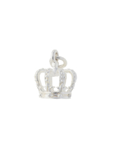 Vedhæng krone 7,4x8mm 925