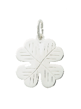 Vedhæng firkløver 15  mm 925