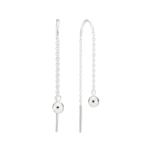 Ørehænger med kugle 4 mm 925