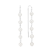 Ørehænger med ferskvandsperle 5-5,5 mm 925
