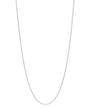 Rund anker kæde 40/42-45cm 925