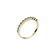 Ring alliance med smaragd 11x1,75mm 333