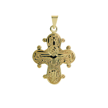 Vedhæng Dagmarkors 20x17mm 585