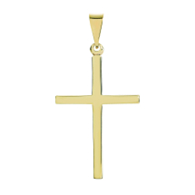 Vedhæng kors stav 32x22mm 333