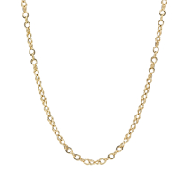 Collier med runde led 375 45cm