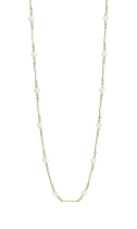 Collier pind og ferskvandsperle 4-4,5mm 44,5cm 333
