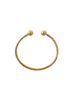 Armring 4mm med 10mm  kugler 333