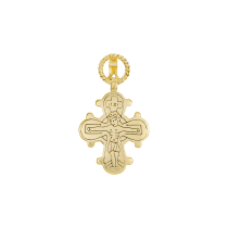 Vedhæng Dagmarkors 20x17mm 333