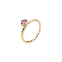 Ring med pink zirkonia 5 mm 333