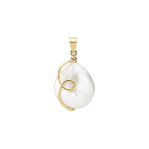 Vedhæng med ferskvandsperle 12-14 mm 333