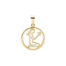 Stjernetegn jomfru 20mm 333