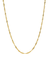 Singapore kæde 2,2mm 45cm 333