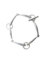 Armbånd bidsel 19,5cm 925