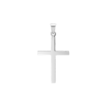 Vedhæng stav kors 28x18mm 925