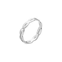 Ring flettet 925