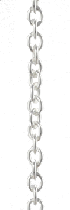 Rund anker kæde 50/70cm 925