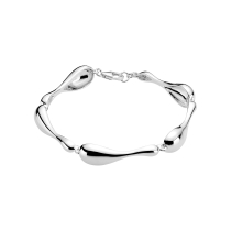 Armbånd dråbeled 19cm 925