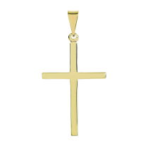 Vedhæng kors stav 32x22mm 333